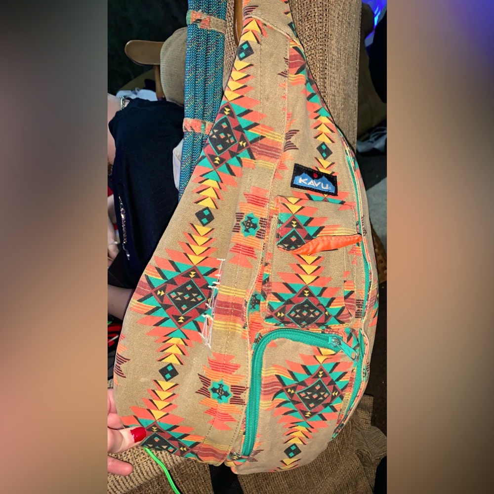 Kavu rope sling bag Mojave Dunes pattern(retired)